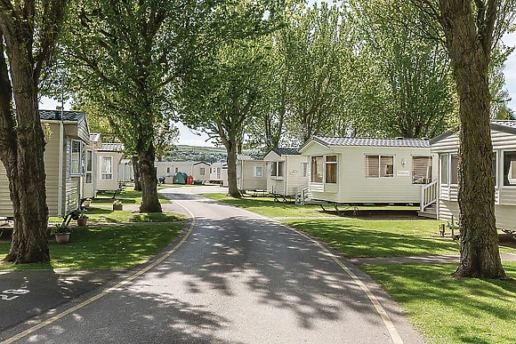 The park setting - Talacre Beach Resort