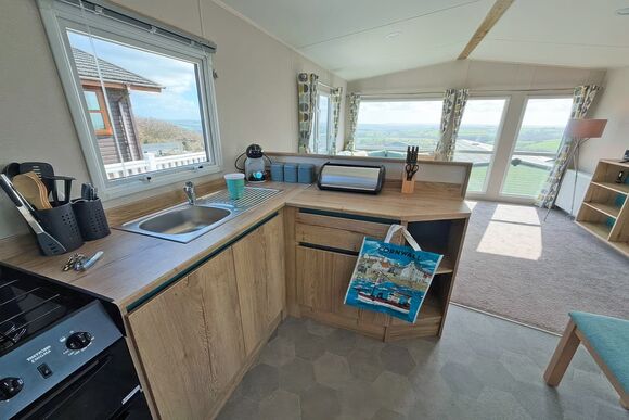 Valley View 2 Bed Holiday Caravan Rame - Tamar View Holiday Park, St Ann&rsquo;s Chapel, Callington