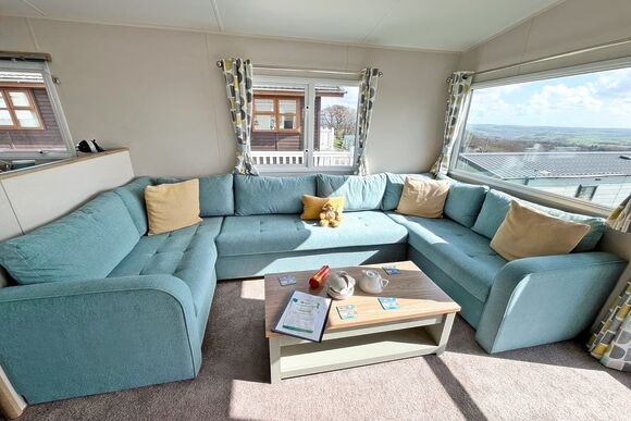 Valley View 2 Bed Holiday Caravan Rame - Tamar View Holiday Park, St Ann&rsquo;s Chapel, Callington