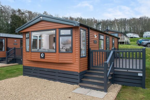 Essential Glade Caravan  Decking (Sleeps 4) - Thurston Manor, Dunbar, East Lothian