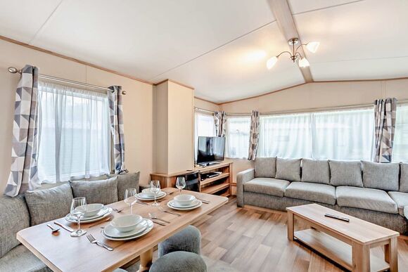 Gold Caravan with parking - Trecco Bay, Porthcawl