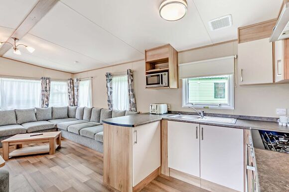 Gold Caravan with parking - Trecco Bay, Porthcawl
