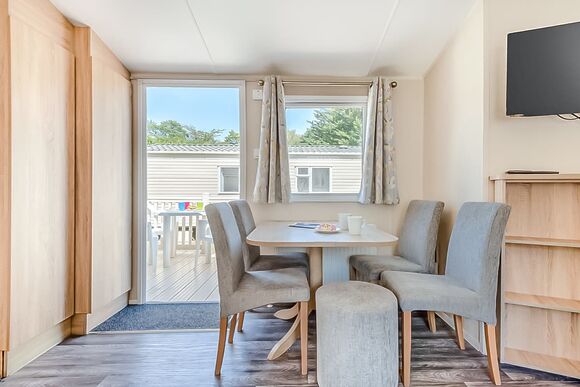 Gold 4 Caravan with parking & decking - Trecco Bay, Porthcawl