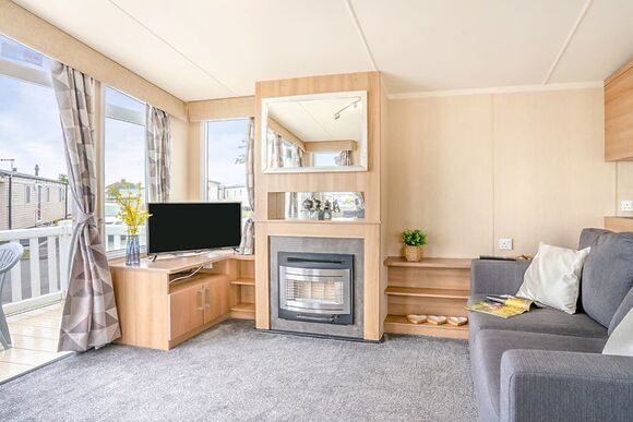 Gold Premium Caravan with parking & decking - Trecco Bay, Porthcawl