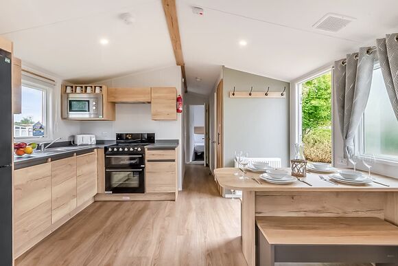 Silver 3 Caravan with parking & decking - Trecco Bay, Porthcawl