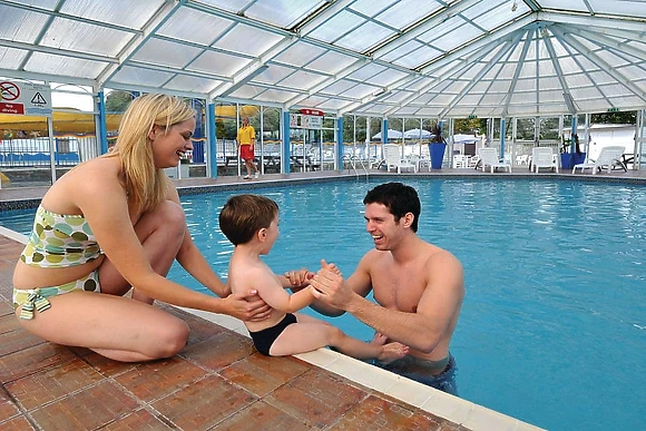 Indoor heated swimming pool