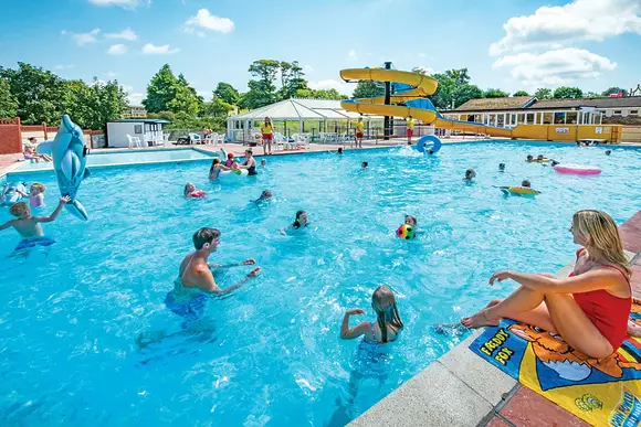 Outdoor heated pool<br />