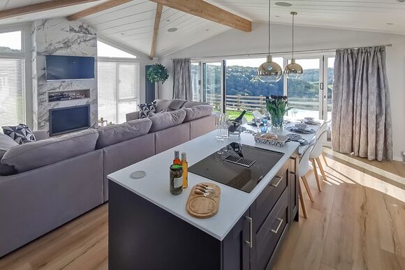 Luxury Lodge 2 Bedroom Dog Friendly - Tregoad Holiday Park, Looe