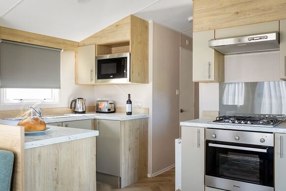 Gold Plus 3 Pet Friendly Caravan with Decking - Trevella Holiday Park, Crantock, Newquay