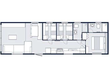 Hideaway Luxury 3 Bed Hot Tub – Fountain View - Trelay Hideaway Holiday Park, Pelynt, near Looe and Polperro