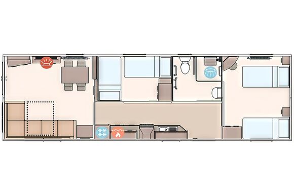 Hideaway Luxury Accessible - Trelay Hideaway Holiday Park, Pelynt, near Looe and Polperro