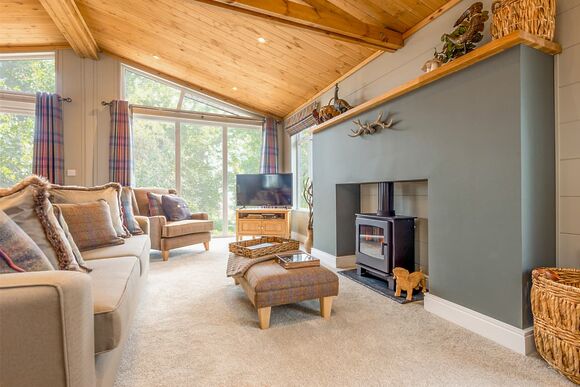 Kingfisher Lodge - Thirlestane Woodland Lodges, Lauder