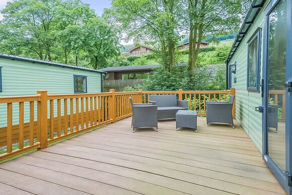 Gold Premium 3 Caravan with parking, ensuite & decking P, Gold Premium 3 Caravan with parking, ensuite & decking - Tummel Valley, Pitlochry, Perthshire