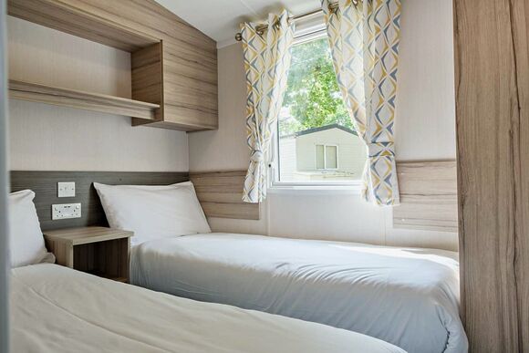 Silver Caravan with parking & decking - Tummel Valley, Pitlochry, Perthshire