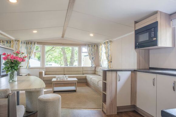 Silver Caravan with parking - Tummel Valley, Pitlochry, Perthshire
