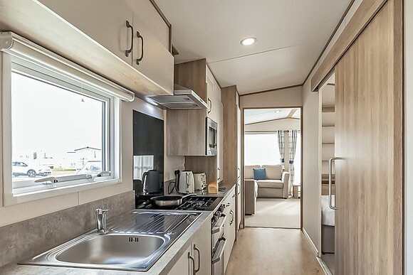 Gold 2 Caravan slps 6 Accessible parking P - Tummel Valley, Pitlochry, Perthshire