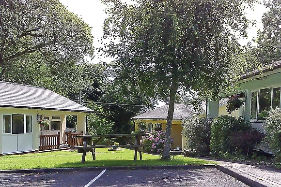 The setting of Valley Grove Bungalows 