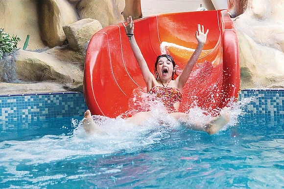 Waterslides