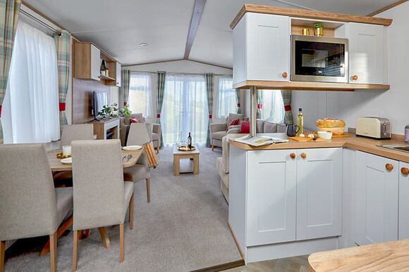 Bronze 2 Bedroom Caravan, Sleeps 3. With parking - Vauxhall Holiday Park, Great Yarmouth