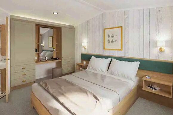 Olive Caravan - Viewfield Manor Holiday Park, Kilwinning,