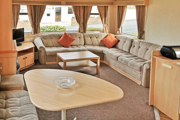Silver Plus 2 Bed (Pet) - The Village Holiday Park, Cross Inn, Nr New Quay