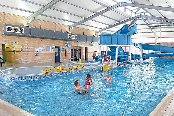 Indoor heated swimming pool