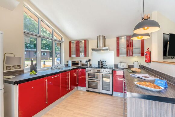 Deluxe 3 Lodge with parking, ensuite & decking, Deluxe 3, Slps 6, parking, ensuite, decking P - Warmwell, Near Weymouth