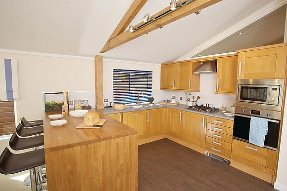 Typical Charminster 3 Bed Lodge
