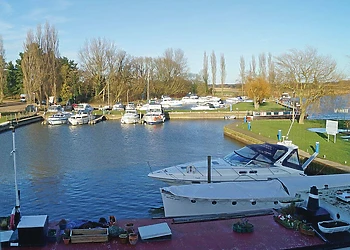 The park setting<br />