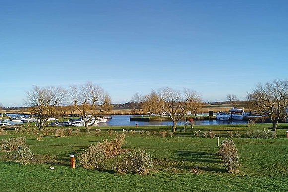 The park setting<br />