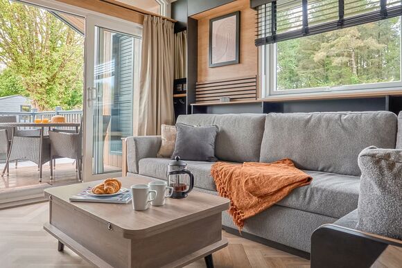 Glamping Pods with hot tubs - Waxham Sands Holiday Park, Great Yarmouth