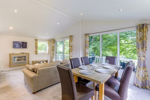 Prestige 3 Lodge with parking, ensuite, decking & sea view - Wemyss Bay, Wemyss Bay, Renfrewshire