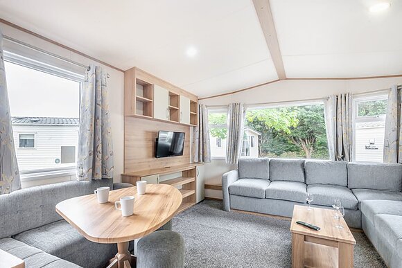 Gold 2 Caravan slps 6 parking, decking P - Wemyss Bay, Wemyss Bay, Renfrewshire
