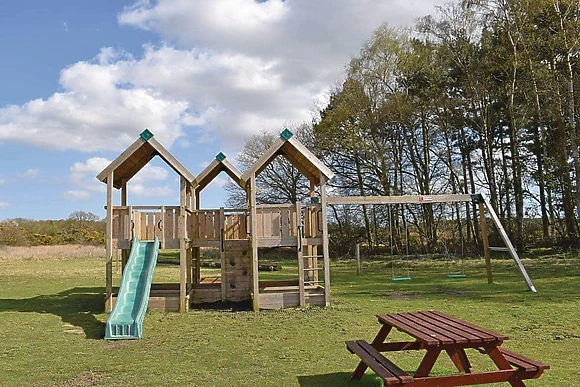 The park setting