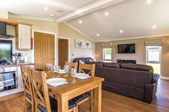 Woodhall Country Park Lodges