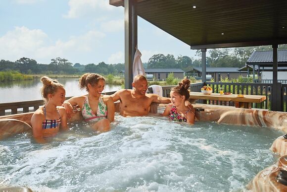 Woodhall Country Park Lodges