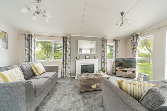 Parkview Lodge (Pet) - Whitecairn Holiday Park, Glenluce, Newton Stewart