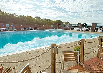 Outdoor heated pool