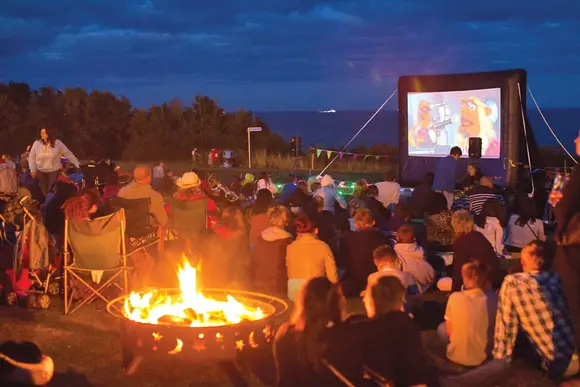 Outdoor cinema