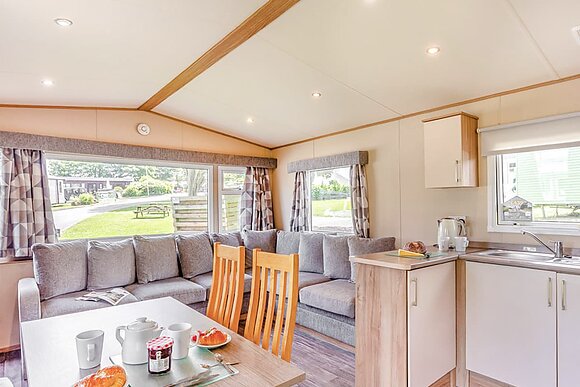 Bronze 2 Bedroom Caravan, Sleeps 6 P, Bronze 2 Bedroom Caravan, Sleeps 6 - White Acres, Newquay