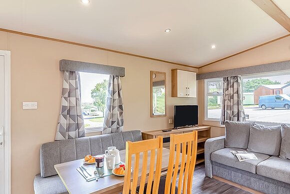 Bronze 2 Bedroom Caravan, Sleeps 6 P, Bronze 2 Bedroom Caravan, Sleeps 6 - White Acres, Newquay