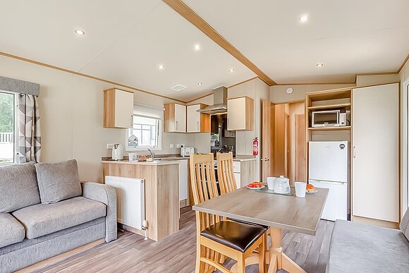 Bronze 2 Bedroom Caravan, Sleeps 6, Bronze 2 Bedroom Caravan, Sleeps 6 P - White Acres, Newquay