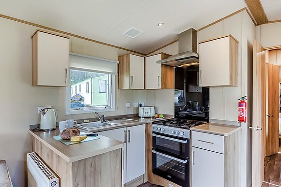 Bronze 2 Bedroom Caravan, Sleeps 6 P, Bronze 2 Bedroom Caravan, Sleeps 6 - White Acres, Newquay