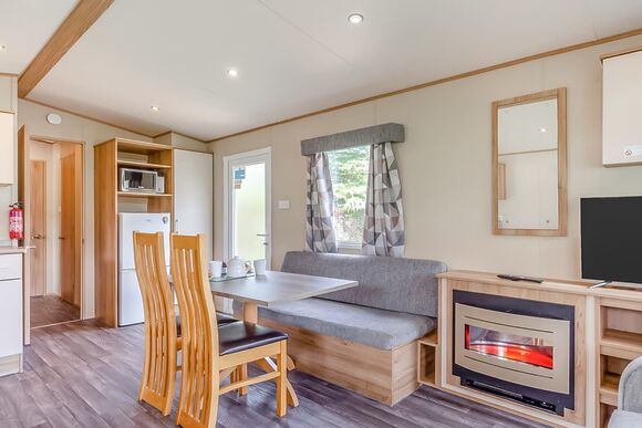 Bronze Caravan with decking - White Acres, Newquay