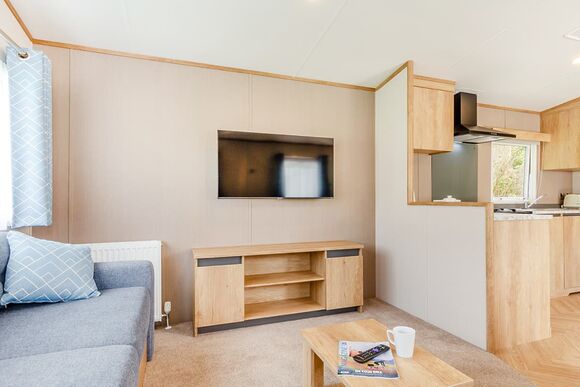 Gold Caravan with decking, Gold Caravan 8 with decking P - White Acres, Newquay