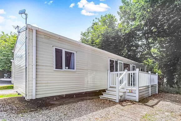 Gold Premium Caravan with decking, Gold Premium Caravan 8 with decking P - White Acres, Newquay