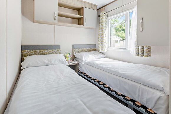 Gold Premium Caravan with decking, Gold Premium Caravan 8 with decking P - White Acres, Newquay
