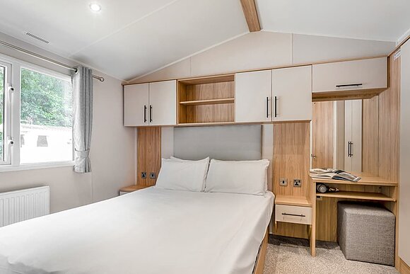 Silver Premium 2 Bed Caravan, Sleeps 6. decking. - White Acres, Newquay