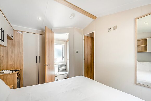 Silver Premium 2 Bed Caravan, Sleeps 6. decking. - White Acres, Newquay