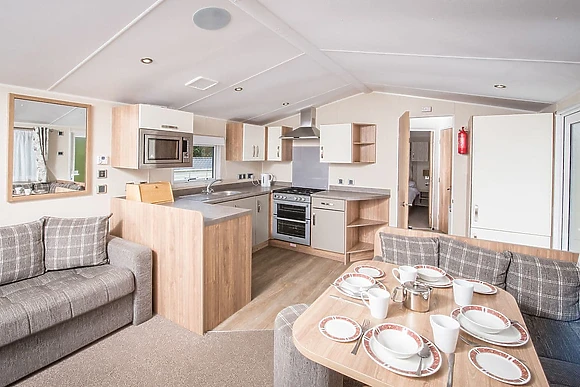 2 Bed Silver Caravan 